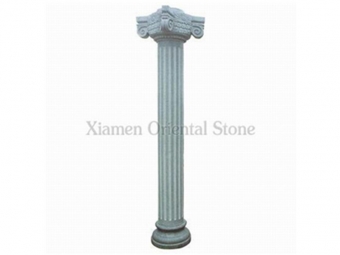 натуральный мраморный камень резьба римская колонна для наружного 